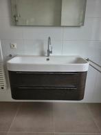 Duravit wastafel, wastafelmeubel en kraan, Huis en Inrichting, Badkamer | Badkamermeubels, Ophalen, 50 tot 100 cm, Zo goed als nieuw