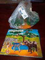 4828 zebra's en waterbuffel playmobil, Kinderen en Baby's, Speelgoed | Playmobil, Ophalen, Gebruikt