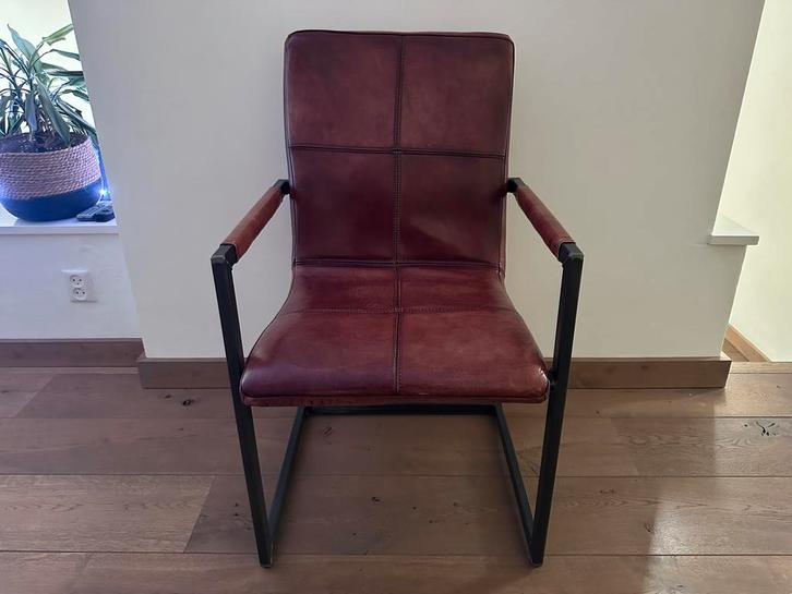 Quadrant V-ART Cuba Hospitality Chair 6st i.z.g.st., Huis en Inrichting, Fauteuils, Zo goed als nieuw, Leer, Ophalen
