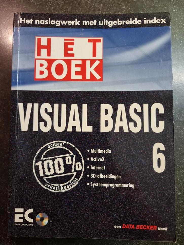 Visual Basic 6 - Het Boek, Boeken, Informatica en Computer, Gelezen, Programmeertaal of Theorie, Ophalen of Verzenden
