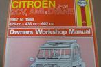 CITROËN / 2CV / AMI / DYANE / 1967 to 1988 / Owners Workshop, Verzenden