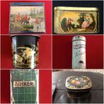 Vintage BLIKKEN 6 STUKS, Ophalen of Verzenden, Gebruikt, Overige, Overige merken
