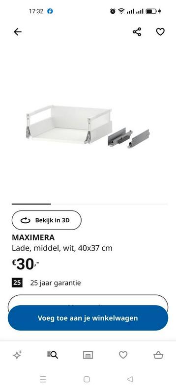 Keukenla maximera *NIEUW*