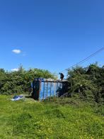 20ft container met inhoud, Ophalen, Gebruikt