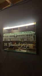 Spiegel met Grolsch Veste sticker, Ophalen, Zo goed als nieuw, 100 tot 125 cm, Minder dan 100 cm