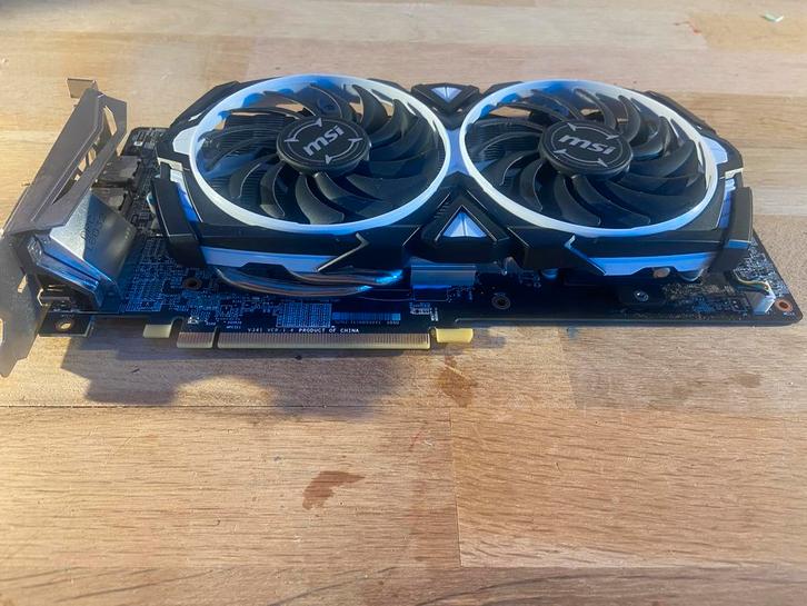 MSI Radeon RX 580 ARMOR 8GB ongetest, Computers en Software, Videokaarten, Zo goed als nieuw, PCI-Express 3.0, GDDR5, Ophalen of Verzenden