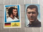 Plaatjes stickers voetballers BECKENBAUER ZIDANE MBAPPE, Ophalen of Verzenden, Gebruikt, Sticker