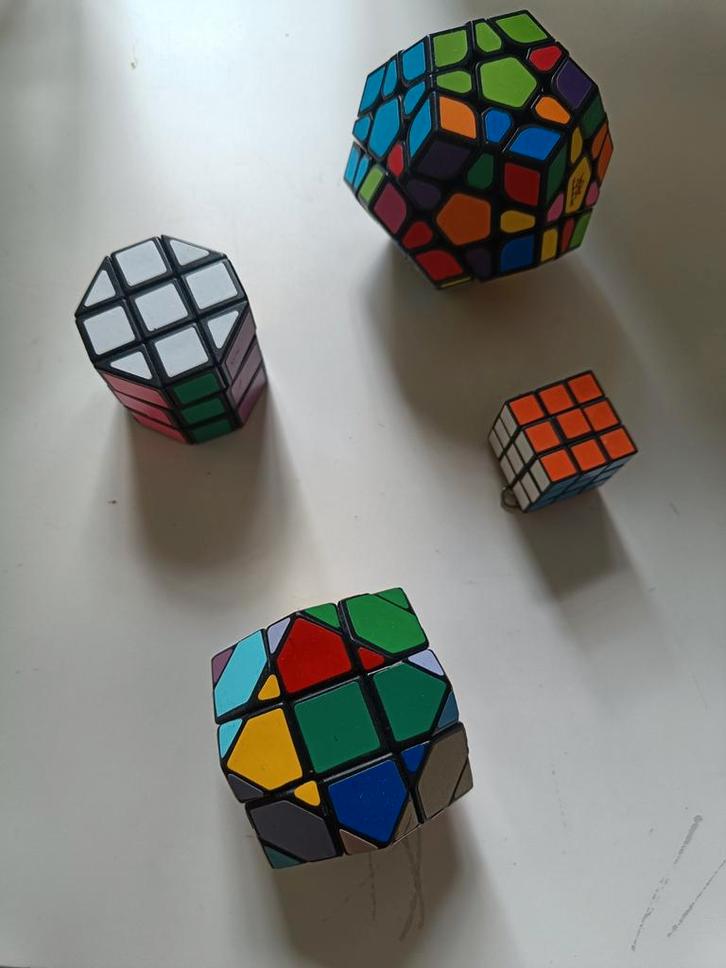 Rubiks Kubus Collectie, Hobby en Vrije tijd, Denksport en Puzzels, Gebruikt, Rubik's of 3D-puzzel, Minder dan 500 stukjes, Ophalen of Verzenden