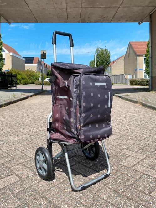 Boodschappentrolley met koelvak - Gebruikte staat, Huis en Inrichting, Overige Huis en Inrichting, Gebruikt, Ophalen
