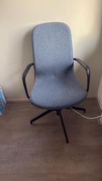 Grijze bureaustoel -, Huis en Inrichting, Stoelen, Ophalen, Gebruikt, Eén, Stof