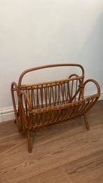 Rotan lectuurmand, Huis en Inrichting, Woonaccessoires | Krantenbakken en Lectuurbakken, Ophalen, Gebruikt