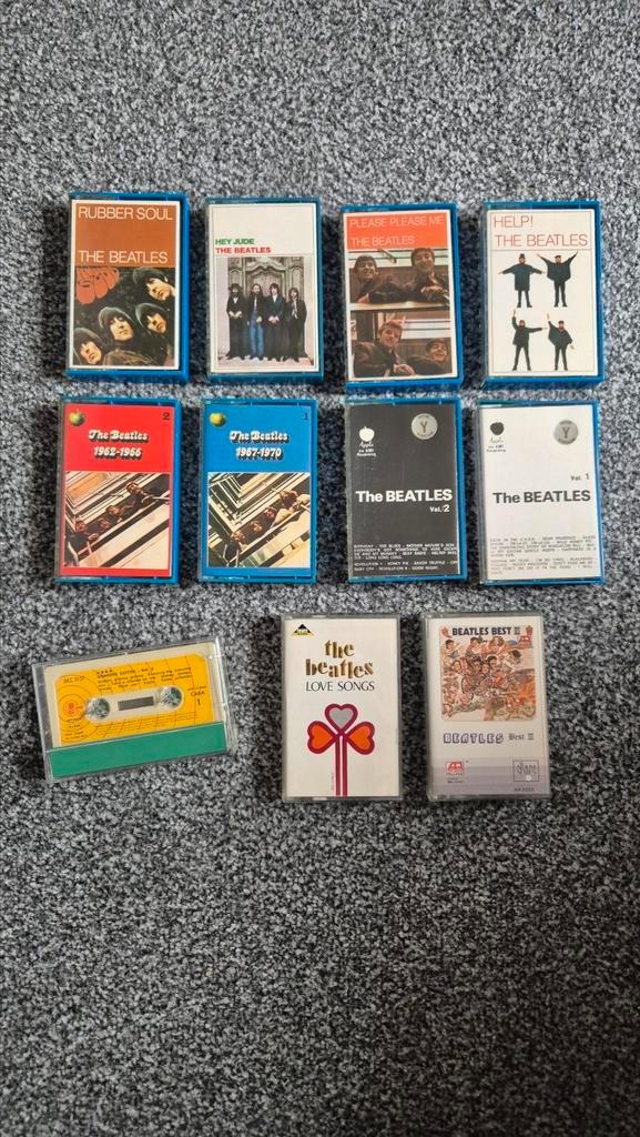 The Beatles cassettebandjes, Cd's en Dvd's, Cassettebandjes, Zo goed als nieuw, Origineel, 2 t/m 25 bandjes, Ophalen of Verzenden