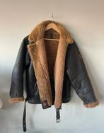 PME Legend Pall Mall Shearling Lammy Coat Pilotenjack, PME legend, Bruin, Gedragen, Verzenden