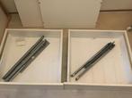 IKEA Veddinge 2 lades+2keuken deurtjes van 60cm compleet, Huis en Inrichting, Keuken | Keukenelementen, Ophalen, Gebruikt, Wit