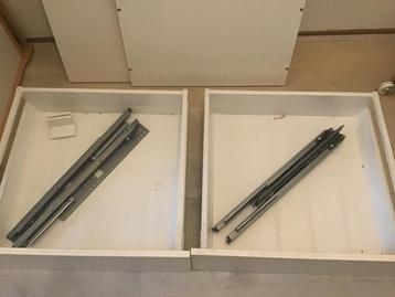 IKEA Eckbakken 2 lades+2keuken deurtjes van 60cm compleet beschikbaar voor biedingen