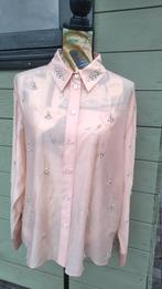 Zara blouse blush roze met strass XL, Kleding | Dames, Blouses en Tunieken, Verzenden, Nieuw, Maat 46/48 (XL) of groter, Roze