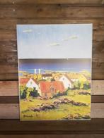 "Schilderij"  buitenlands tafereel., Ophalen