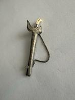 Zilveren Krisje Miniatuur - 6cm, Antiek en Kunst, Ophalen of Verzenden