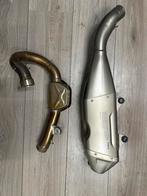 Te koop bijna nieuwe Akrapovic uitlaat ktm 350 sxf, Ophalen of Verzenden, Zo goed als nieuw