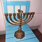 Chanoeka kandelaar voor 8 kaarsjes, Huis en Inrichting, Woonaccessoires | Kandelaars en Kaarsen, Ophalen, Overige materialen, Gebruikt