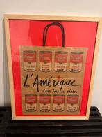 Andy warhol “l amerique” vintage, Antiek en Kunst, Ophalen of Verzenden
