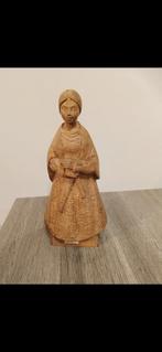 Uit hout gesneden beeld, Antiek en Kunst, Kunst | Beelden en Houtsnijwerken, Ophalen of Verzenden