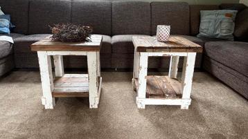 2x salontafel/ hoektafel Daan beschikbaar voor biedingen