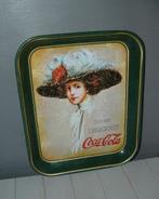Coca Cola Hamilton King girl vintage dienblad tray, Ophalen of Verzenden, Gebruikt, Gebruiksvoorwerp