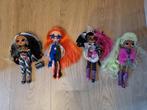 L.O.L. / LOL poppen, 4 stuks, met veel accesoires, Ophalen of Verzenden, Gebruikt, Overig speelgoed