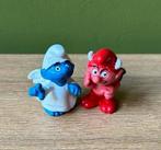 20212 smurf engel 20213 smurf duivel schlumpf schleich peyo, Ophalen of Verzenden, Zo goed als nieuw, Overige Smurfen