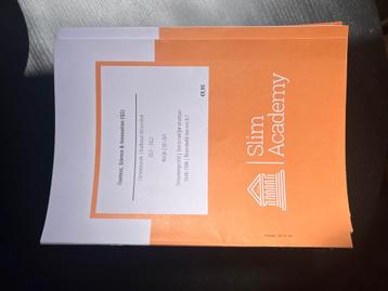 Slim Academy samenvattingen beschikbaar voor biedingen