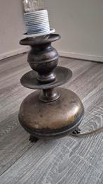 Koperen lamp (zonder kap), Ophalen of Verzenden, Gebruikt