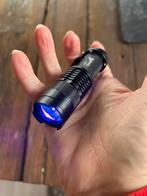 UV zaklamp LED blacklight + UV marker, Ophalen of Verzenden, Zo goed als nieuw