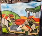 Mooie abstracte Franse landschappen., Ophalen of Verzenden