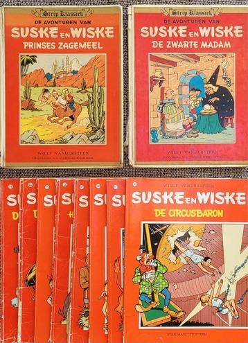 8 x Suske en Wiske paperback + extra 2x gratis hardcover beschikbaar voor biedingen