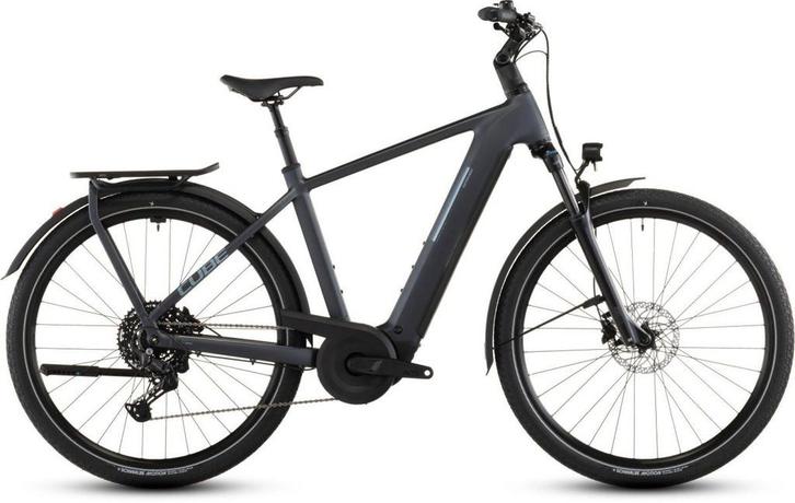 CUBE KATHMANDU HYBRID ONE 800 METALLICGREY/GREY Heren METALL, Fietsen en Brommers, Elektrische fietsen, Nieuw, Cube, 59 cm of meer