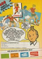 Retro reclame 1982 Coca-Cola frisdrank EK Spanje voetbal, Verzenden, Overige typen