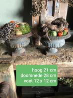 set gietijzeren jardinieres, Ophalen, Gebruikt