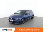 Volkswagen Polo 2.0 TSI GTI | AF29885 | (bj 2018, automaat), Auto's, Stof, Gebruikt, 4 cilinders, Blauw