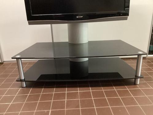 tv meubel, Huis en Inrichting, Kasten | Televisiemeubels, Zo goed als nieuw, Minder dan 100 cm, 100 tot 150 cm, 50 tot 75 cm, Glas