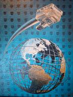 Schilderij van W. West (?), Antiek en Kunst, Kunst | Schilderijen | Klassiek, Ophalen of Verzenden