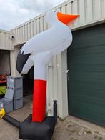 Te koop: opblaasbare ooievaar met ventilator, Ophalen, Zo goed als nieuw