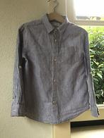 Zara Blous blauw/wit streep maat 116, Overhemd of Blouse, Ophalen of Verzenden, Zo goed als nieuw, Zara Boys