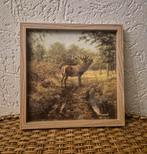 Rien Poortvliet prent edelhert, Antiek en Kunst, Kunst | Schilderijen | Klassiek, Ophalen of Verzenden