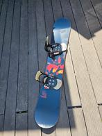 Snowboard 150 cm zwart/rood incl. Schoenen maat 42, Sport en Fitness, Snowboarden, Ophalen, Gebruikt, Board