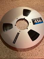 2 Ampex 26cm Spoelen met Audio Tape, Ophalen of Verzenden