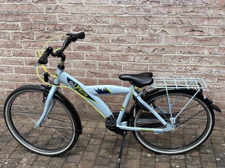 Kinderfiets jongens 24 inch, Fietsen en Brommers, Fietsen | Jongens, Zo goed als nieuw, 24 inch, Handrem, Versnellingen, Ophalen