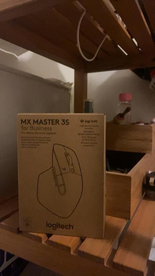 LOGITECH MX MASTER 3S MUIS, Computers en Software, Muizen, Ophalen of Verzenden