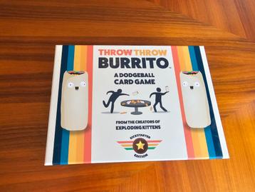 Throw Throw Burrito Kaartspel - Kickstarter Editie Zeldzaam beschikbaar voor biedingen