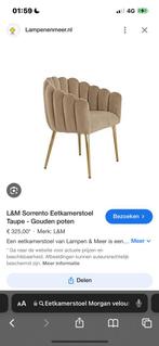 Makeup stoel Eetkamerstoel velours, Huis en Inrichting, Stoelen, Ophalen of Verzenden, Zo goed als nieuw, Eén